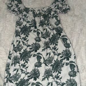 Abercrombie & Fitch Green Floral dress